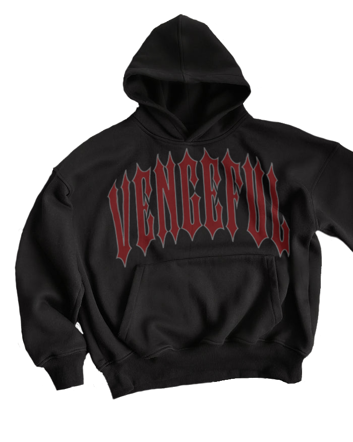 Black Vengeful Hoodie