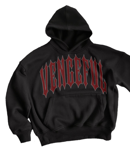 Black Vengeful Hoodie